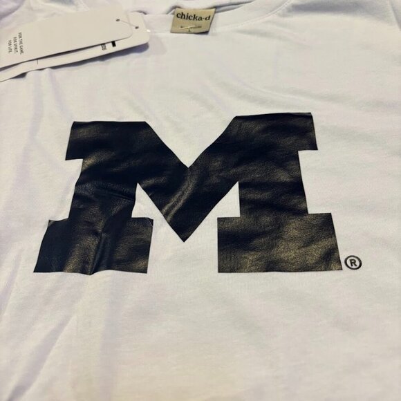Michigan Wolverines Chicka-D Oversized Team Icon Shirt - Picture 2 of 5